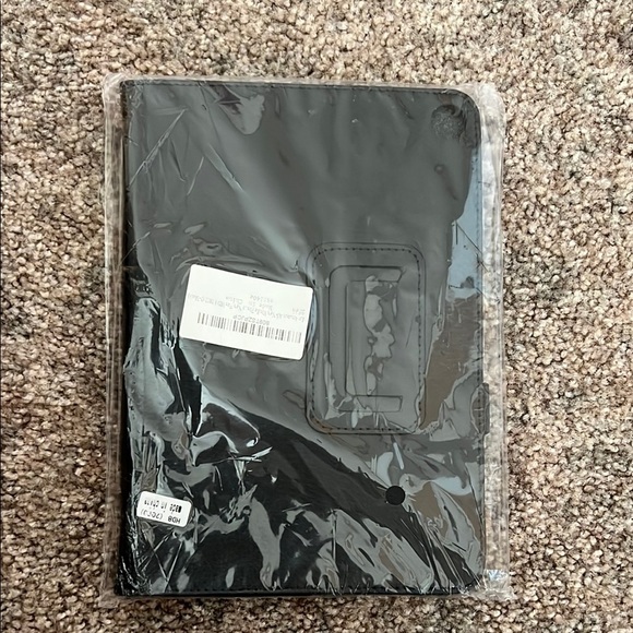 💗2/$10💗 NWT Amazon Kindle Fire Black Leather Case - Picture 1 of 1